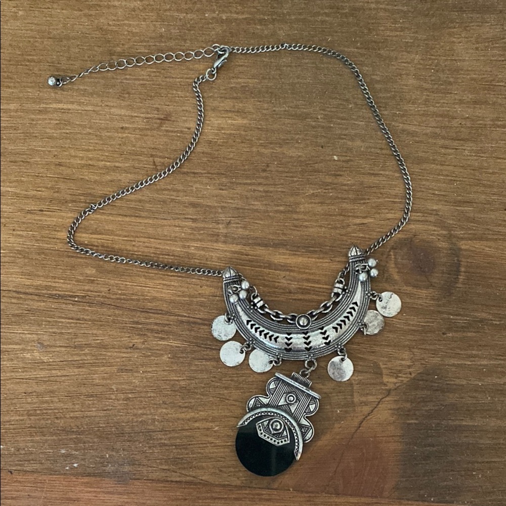 Silver Statement Necklace